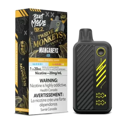 Flavour Beast Mode Max 2 – Mangabeys Iced – 50,000 Puffs