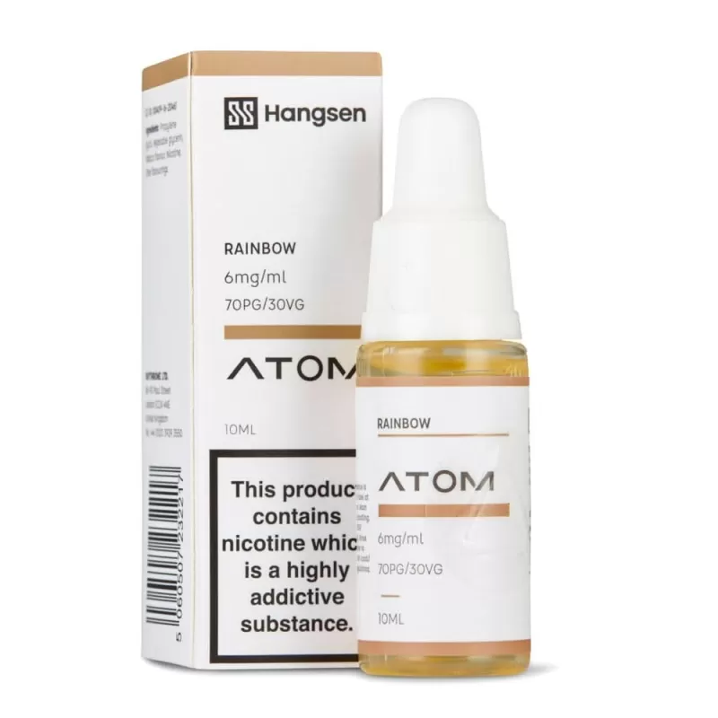Rainbow E-Liquid Atom Series by Hangsen (10ml) - 12mg