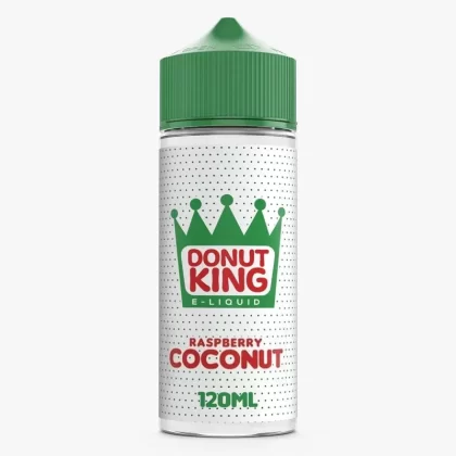 RASPBERRY COCONUT E LIQUID BY DONUT KING 100ML 70VG