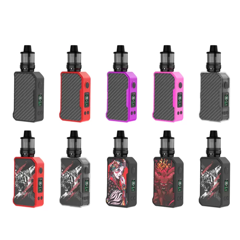 DOVPO MVP 220W Box Mod Kit - Fire Demon Beast-Black