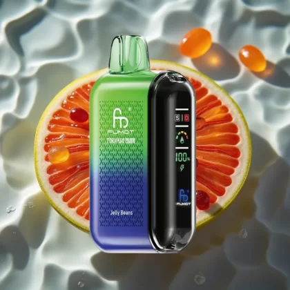 Fumot Tornado 20000 Puffs Disposable Vape Jelly Beans – Dual Mesh Coil, 20ml E-liquid, 850mAh Battery, Airflow Control - Bangvapeaustralia
