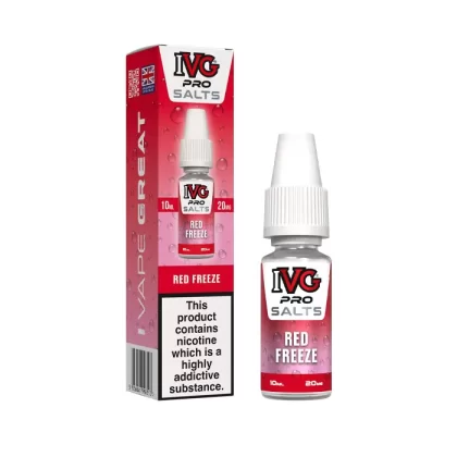 Red Freeze Nic Salt E-Liquid by IVG Pro