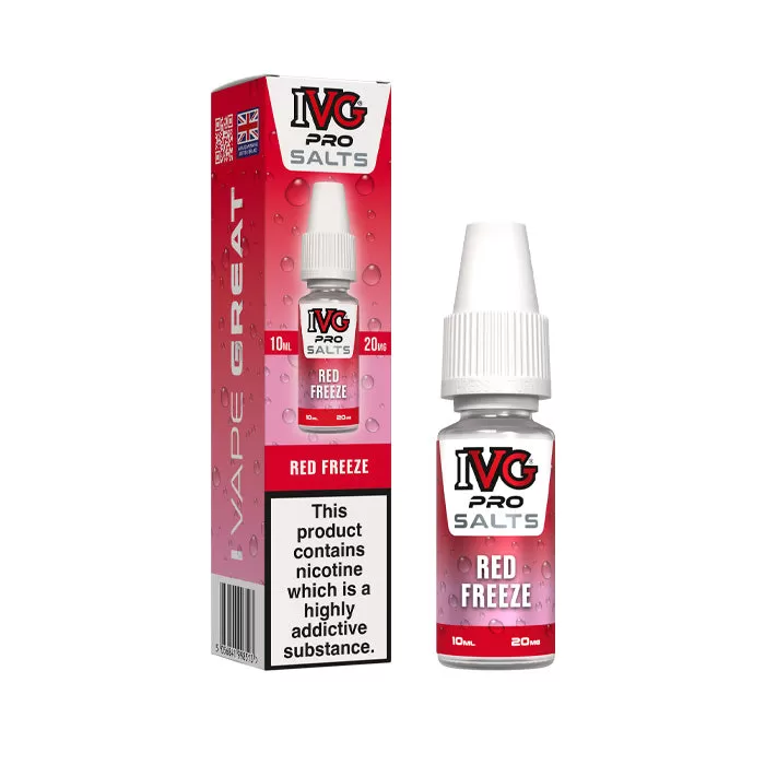 Red Freeze Nic Salt E-Liquid by IVG Pro