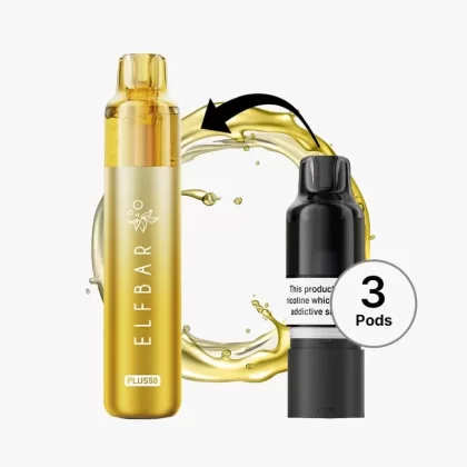 ELFBAR PLUS 50 Juicy Edition – Hybrid Vape Kit