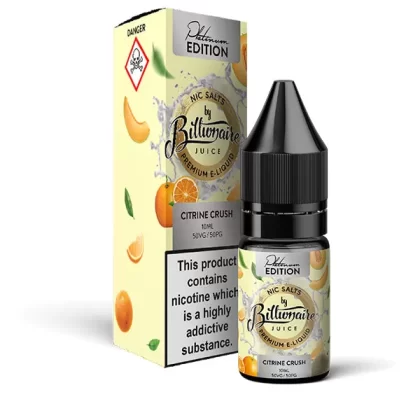 Billionaire Juice Citrine Crush Nic Salt E-Liquid