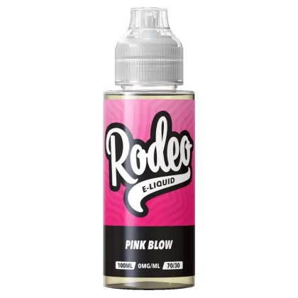 Rodeo Pink Blow Short Fill - 100ml - NIC SALT SHOTS (+£1.99)