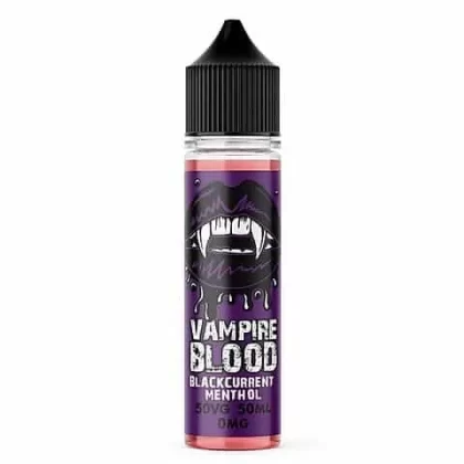 Blackcurrant Menthol V Blood 50ml E Liquid 50/50VG - Vapestorm Co