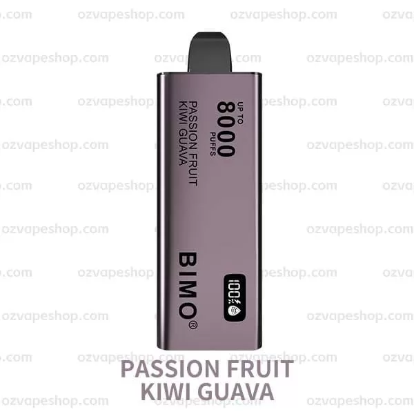 BIMO 8000 Puffs- PASSION FRUIT KIWI GUAVA - Ozvapeone