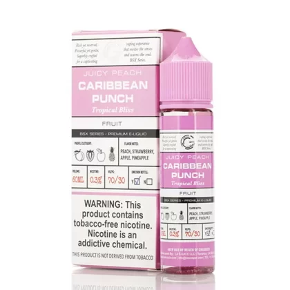 Glas Basix Caribbean Punch Vape e-Liquid 60mL - Vape Product, Vape Product (45B49D)