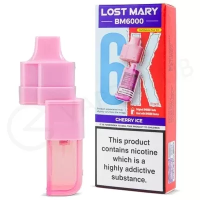 Cherry Ice Lost Mary BM6000 Refill Pack - Ecigpremium