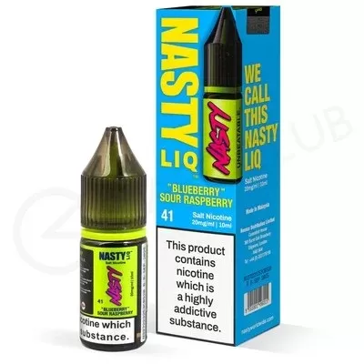Blueberry Sour Raspberry Nic Salt E-Liquid by Nasty Liq - Ecigpremium