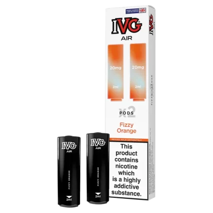 Fizzy Orange IVG Air Replacement Pods - 20mg - Vape Product (DCC4FA)