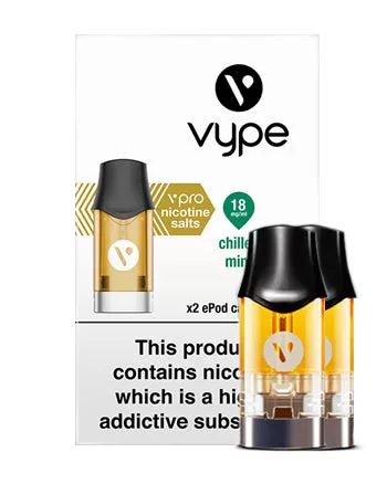 Chilled Mint ePod vPro Prefilled Vape Pods by Vype/Vuse - 18mg / 10ml