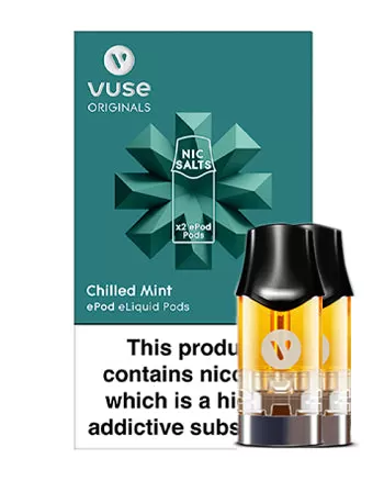 Chilled Mint ePod vPro Prefilled Vape Pods by Vype/Vuse - 18mg / 10ml - Image 2