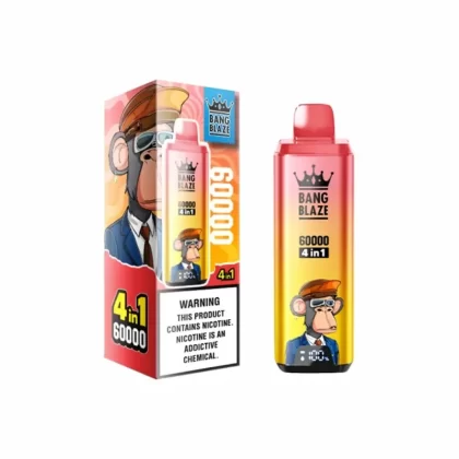 Bang Blaze 60K Puffs Smart LED Disposable Vape - Bangvapeaustralia