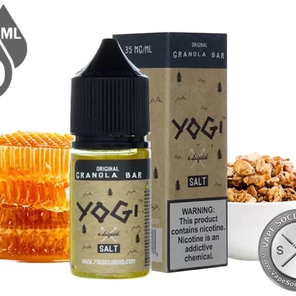 Original Granola Bar by YOGI Salt 30ml - Vape Product, Vape Product (85C372)