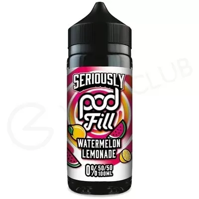 Watermelon Lemonade Shortfill E-Liquid by Seriously Pod Fill 100ml - Ecigpremium