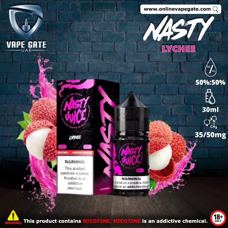 Lychee - Nasty 30ml - 50 mg