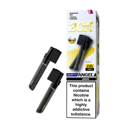 Yellow Edition Vapes Bars Angel 20k Refill Pack - 20mg - Vape Product (6C3271)