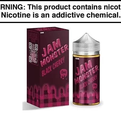 BLACK CHERRY BY JAM MONSTER 100ML - Vapejuice