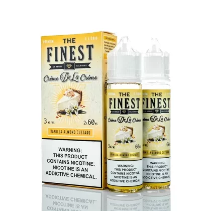 The Finest E-Liquid - Creme De La Creme - Vanilla Almond Custard - 120ml (DISCONTINUED) - 3mg