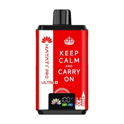 Hayati Pro Ultra Plus 25000 London Souvenir Edition - Blueberry Raspberry - St Georges Cross - Vapeshop Co