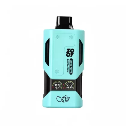 ZOOY Vapor 22K Puffs Adjustable Airflow Disposable Vape - Apple Raspberry, Watermelon Ice; 5-nicotine, 3-nicotine