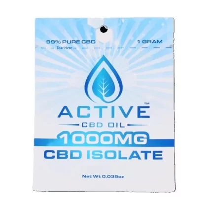 Active CBD Oil 99% CBD Isolate