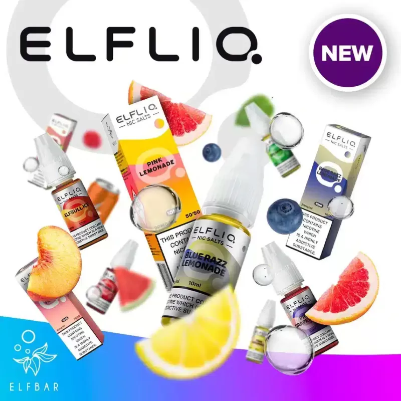 Blueberry ELFLIQ Nic Salts e Liquid 10ml – TPD - Vapestorm Co - Image 3