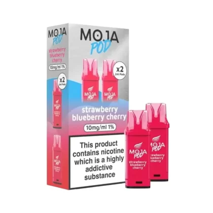 Moja Pod Strawberry Blueberry Cherry x 2 Pack
