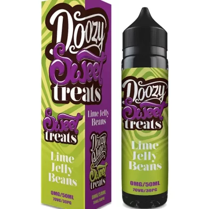Doozy Treats Lime Jelly Beans E-Liquid 60mls - 3mg