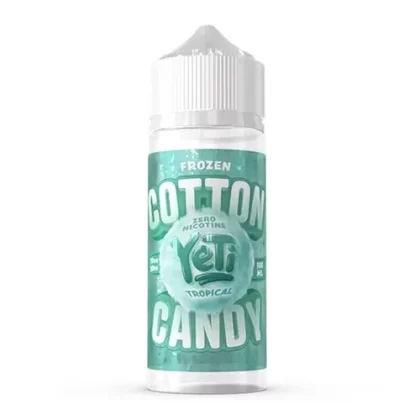 FROZEN COTTON CANDY TROPICAL E-LIQUID BY YETI 100ML 70VG