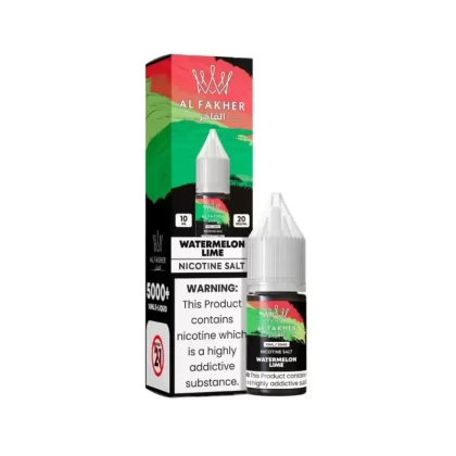 Al Fakher Watermelon Lime Nic Salt Vape Juice - 10mg