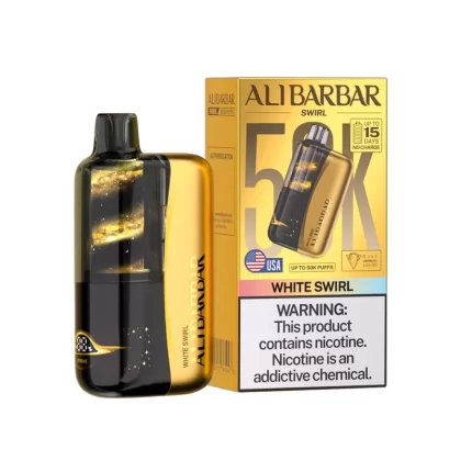Alibarbar Swirl 50K Disposable Vape 5%