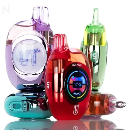 FLUM UT Bar 50K Clear Tank Disposable - Aloe Grape