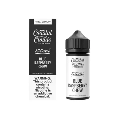 Coastal Clouds Blue Raspberry Chew 100ml - Vape Product, Vape Product