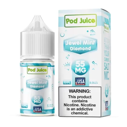 Pod Juice SALT - Jewel Mint Diamond - 30ML E-Liquid - 35MG