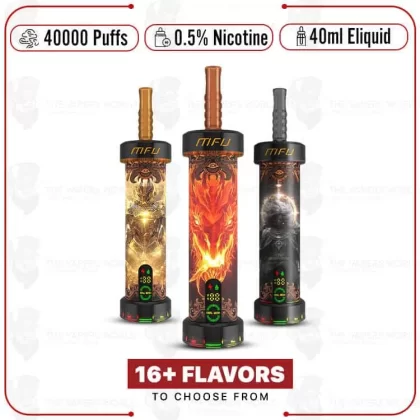 MFU SHISHA X1 Hookah 40000 Puff Disposable - Thevapersworld