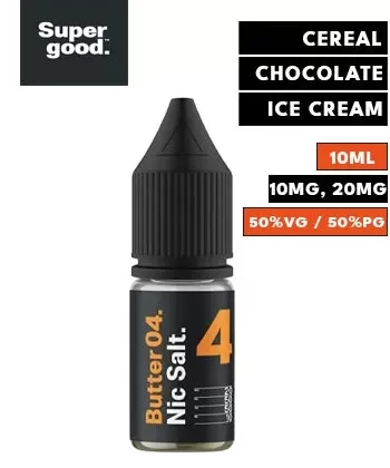 Butter 04 Nic Salt eLiquid by Supergood