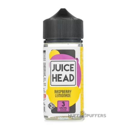 Juice Head – Raspberry Lemonade 100mL - Nicotine Strength#3mg>6mg