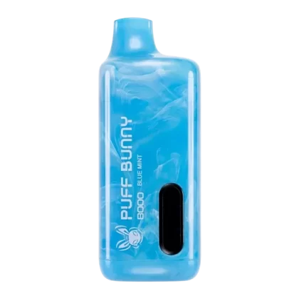 Blue Mint Puff Bunny 8000 - Nicotine#50mg~Size#Single>10 Pack (850E0B)