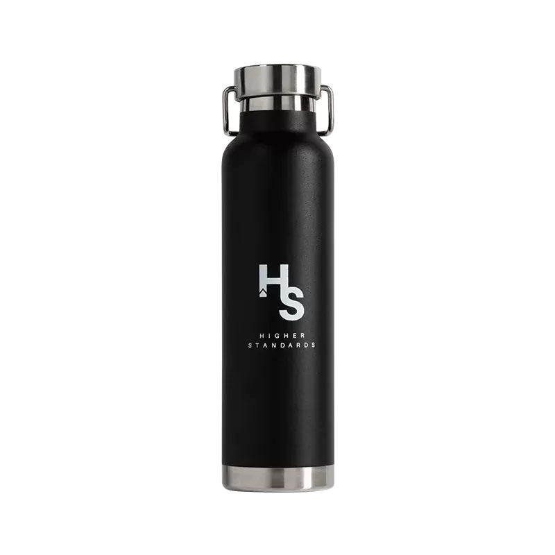 Higher Standards Canteen - color#Black>wht~style#logo