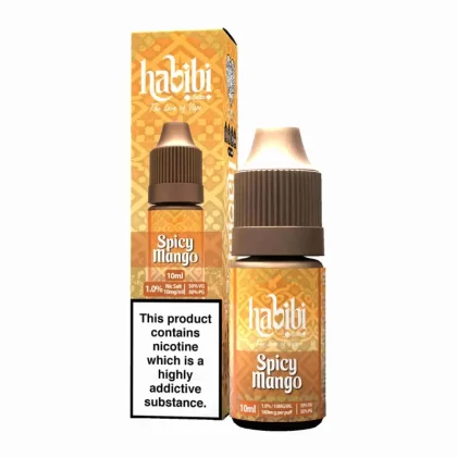 Habibi Spicy Mango Nic Salt Vape Juice - 10 Pack - 10mg