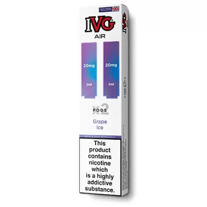 Grape Ice Air Pods by IVG - Ecigarettedirect Co