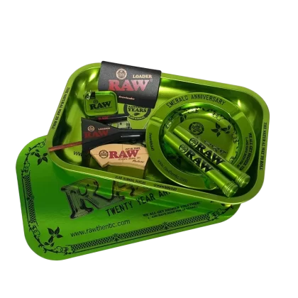 RAW 20th Anniversary Emerald Set - Vape Store