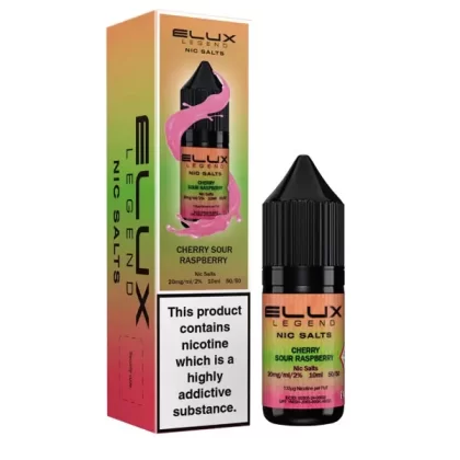 Elux Legend Cherry Sour Raspberry Nic Salt E-Liquid - 20mg