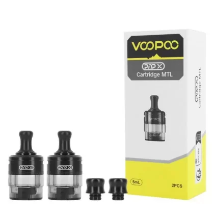 Voopoo Pnp X Cartridge - COLOR#BLACK>GUN METAL>SILVER~STYLE#MTL>DTL (3264C2)