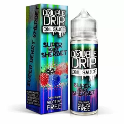 Super Berry Sherbet Shortfill by Double Drip - 0 mg/ml (9C52D7)