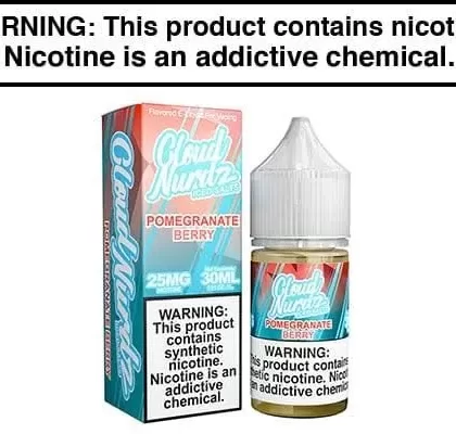 POMEGRANATE BERRY ICED BY CLOUD NURDZ SALT 30ML - Vapejuice