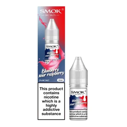 Blueberry Sour Raspberry Nic Salts by Smok